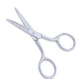 3.5 Inch Straight Scissors With An Extra Fine Blade And Wide Handle