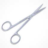 Multifunctional Straight Scissors with an Extra Fine Blade and Wide Handle