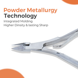 Cuticle Nipper with Powder Metallurgy Technology & Lifetime Sharpness