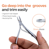 Cuticle Nipper with Powder Metallurgy Technology & Lifetime Sharpness